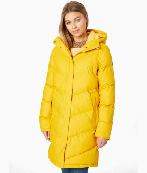 Derbe Damen Wintermantel "Ipsholm" yellow