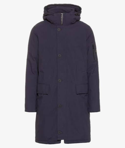 Ecoalf veganer Herrenparka "Groenland" deep navy